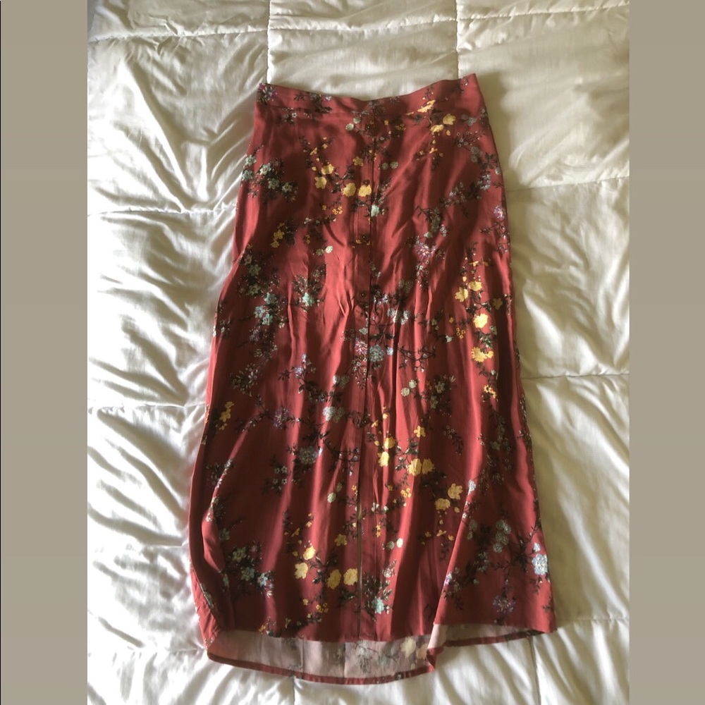Floral Maxi skirt